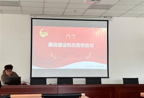 國聯(lián)研究院團(tuán)支部組織警示教育集中學(xué)習(xí)1